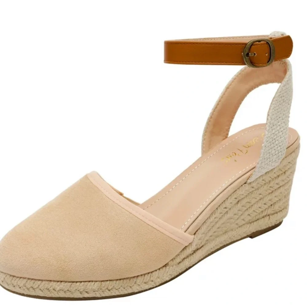 Dream‎ Pairs Women's Comfort Ankle Strap Sandals Espadrilles